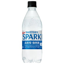 サントリー天然水 SPARKLING 500mlPET 24本 (全国一律送料無料) 炭酸水 ミネラルウォーター 水 ペットボトル