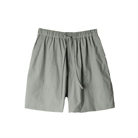 【SALE 40%OFF】GREI. グレイ / BAGGY CAMP SHORT PARACHUTE NYLON FOG　　当店通常価格：27,830円(税込)