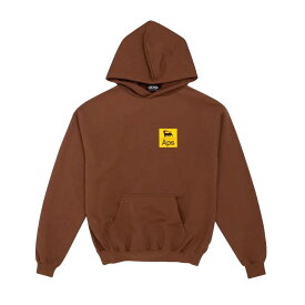 【SALE 40%OFF】ARNOLD PARK STUDIOS / OIL AND FREIGHT LOGO HOODIE FADED BROWN 新作 送料無料当店通常価格：25,300円(税込)