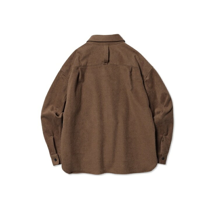 楽天市場】ROTOL / SNAP BUTTON SHIRT MELTON CARAMEL送料無料当店通常 