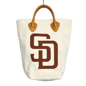 INFIELDER DESIGN×MLB / MLB team rose tote bag SD Padres �p�h���X