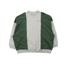 【SALE 50%OFF】WILLY CHAVARRIA / HOOLIGAN BLOCK SWEATSHIRT DARK GREEN 送料無料 当店通常価格：30,800円(税込)