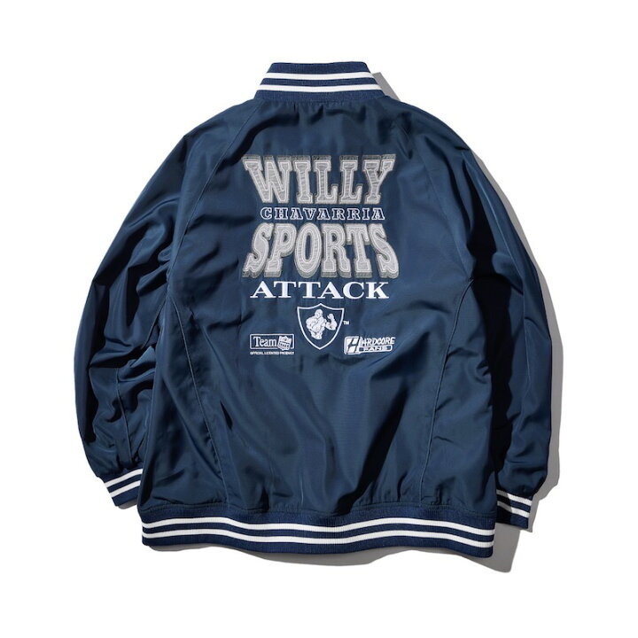 楽天市場】Willy Chavarria ウィリーチャバリア / STADIUM JACKET  