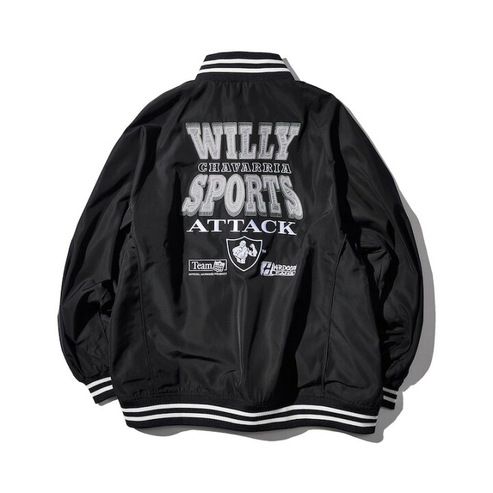 楽天市場】Willy Chavarria ウィリーチャバリア / STADIUM JACKET 