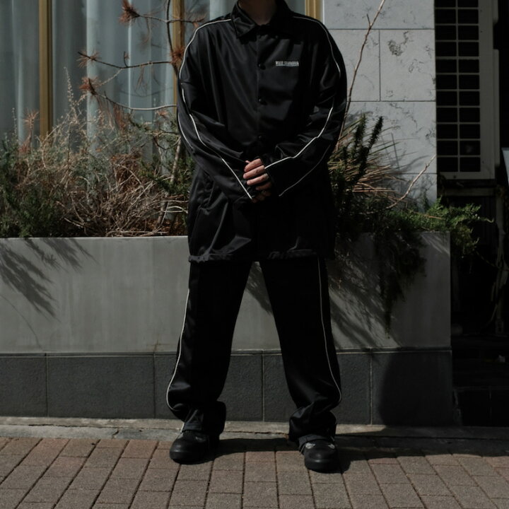 楽天市場】WILLY CHAVARRIA / MONSTER PUFFER TRACK JACKET BLACK 