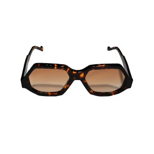 LUXENBURG / MERCANTILE SUNGLASS LIGHT TORTOISE ACETATE 25SS 