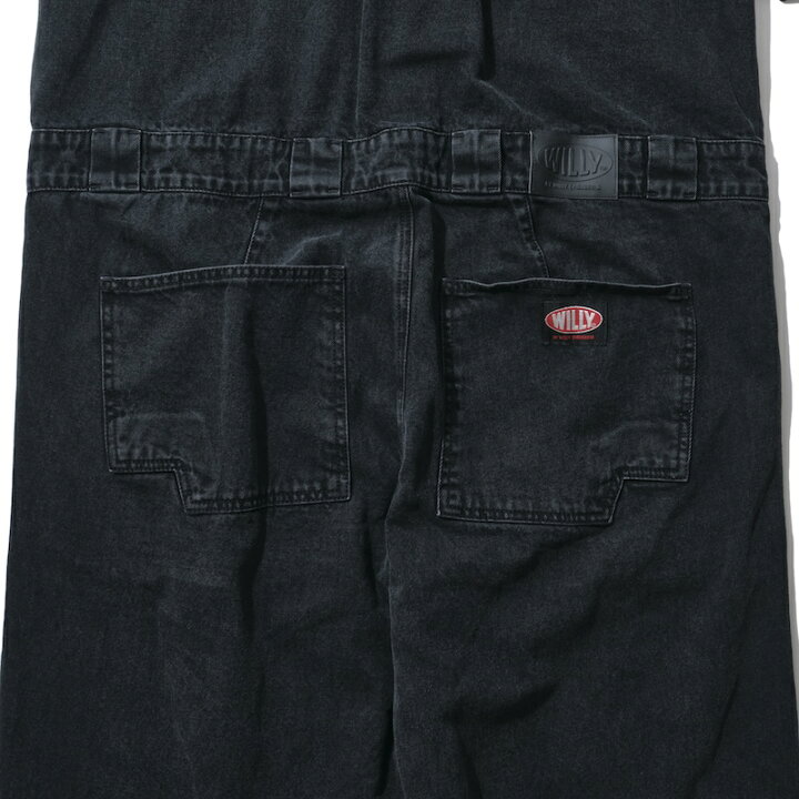 楽天市場】WILLY CHAVARRIA / WILLY JUMP SUIT WASHED BLACK 24SS 送料 