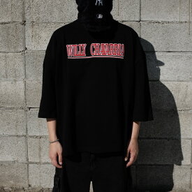 WILLY CHAVARRIA / SS BUFFALO EMBROIDERED PATCH LOGO T WILLY BLACK 24SS 送料無料当店通常価格：31,900円(税込)