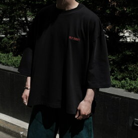 WILLY CHAVARRIA / SS BUFFALO T LOGO EMBROIDERY WILLY BLACK 24SS 送料無料当店通常価格：29,150円(税込)