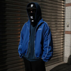 WILLY CHAVARRIA / WARRIOR BOMBER TRACK JACKET 24SS SODALITE BLUE トラックジャケット 送料無料　　当店通常価格：36,300円(税込)