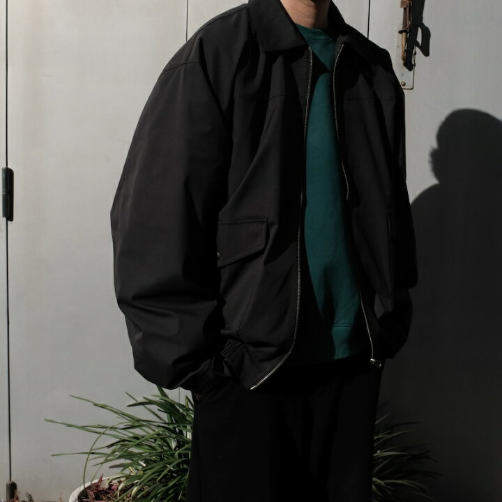 楽天市場】WILLY CHAVARRIA / ZIP UP BLOUSON WILLY BLACK 24SS 送料  