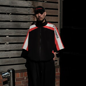 WILLY CHAVARRIA / CLOTH WOVEN JACKET WILLY BLACK 24SS��������