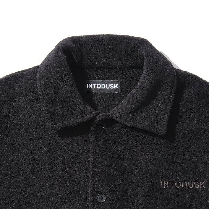 楽天市場】INTODUSK / WOOL COACH JACKET BLACK 25AW 送料無料 : CCTB