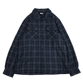 WILLY CHAVARRIA / ウィリーチャバリア MADERA WOOLEN SHIRT GRAY PLAID シャツ チェック CHECK ウール 送料無料当店通常価格：57,200円(税込)