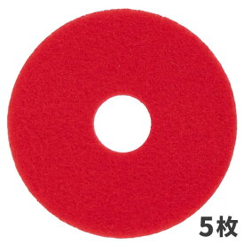 3M レッドバッファーパッド 赤パッド 380X82mm 15インチ 5枚入(＠1枚あたり3520円)RED-380X82 [単品配送]