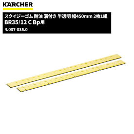 楽天スーパーSALE 当店ポイント+5倍 ケルヒャー KARCHER スクイジーゴム 耐油 BR35/12CBp 半透明 4.037-035.0 [代引不可][単品配送]