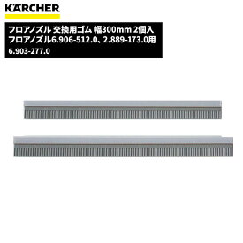 ケルヒャー KARCHER フロアノズル 交換用ゴム 幅300mm 2個入 6.903-277.0