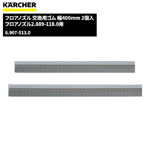 ケルヒャー KARCHER フロアノズル 交換用ゴム 幅400mm 2個入 6.907-513.0