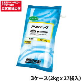 まとめ買い セール価格 コニシ アクロテック エコパック 18kg 2kgX9袋 3箱入(＠1箱あたり11176円)[代引不可][単品配送]