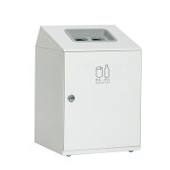 セール価格 テラモト ニートLGF かん・びん用 オフホワイト 90L ゴミ箱 屋内用 DS-166-928-7 [代引不可]