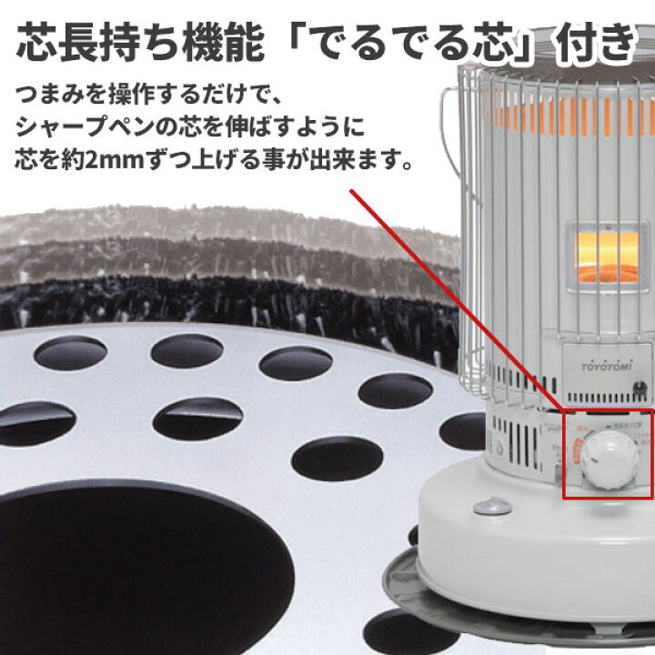 楽天市場】セール価格 トヨトミ 電子点火式 対流型石油ストーブ 17-24 