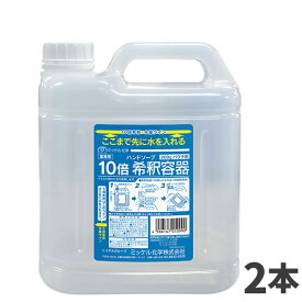 ミッケル化学 ハンドソープ200g用希釈容器 (空容器) 2本入 801059