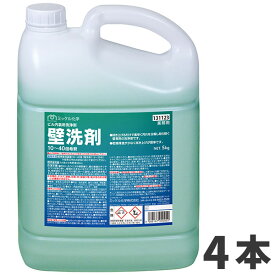 ミッケル化学 壁洗剤 5kg 4本入 131123
