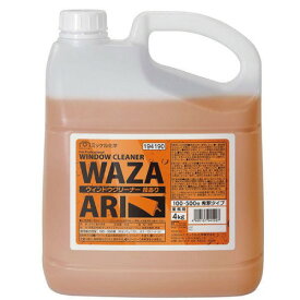ミッケル化学 ウィンドウクリーナー技あり 4kg 194190