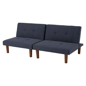 【お買い物マラソン 期間限定!最大20%OFFクーポン配布中!】ソファベッド LSF-4440-2S 幅180cm 奥行き86〜91cm 高さ68〜32cm 座面高さ32cm 一人暮らし コンパクト ベッド リクライニング マットレス