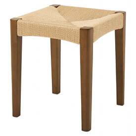 スツール 同色3脚セット VH-7007-3S 幅38cm 奥行き38cm 高さ43cm ダイニングチェア 天然素材 ペーパーコード 天然木 ウッドチェア チェア リビング エントランス 玄関チェア 椅子 ディスプレイ スタッキング可能 省スペース ナチュラル ブラウン 完成品 韓国インテリア 北欧