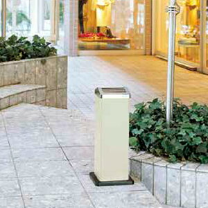 屋外用 灰皿 業務用 スモーキング OSK-260 約3L 山崎産業 YS-01L-ID 商業施設 デパート オフィス レストラン 店舗