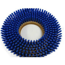 ポリッシャー用ブラシ ナイロンブラシ青 太さ0.5mm 12インチ