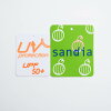 Sandiaサンディア子供水着女の子あじさいセパレートキャップ付き【ベビー水着キッズ水着水着UVカット】【メール便送料無料】