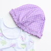 Sandiaサンディア子供水着女の子あじさいセパレートキャップ付き【ベビー水着キッズ水着水着UVカット】【メール便送料無料】