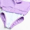 Sandiaサンディア子供水着女の子あじさいセパレートキャップ付き【ベビー水着キッズ水着水着UVカット】【メール便送料無料】