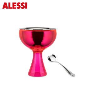 �y����u�����h���q�t���z �A���b�V�B �A�C�X�N���[���{�E�� �X�v�[���t�� �r�b�O���u �t�N�V�A �s���N ALESSI BIG LOVE AMMI01S F fuchsia �A���b�V�[ ������� ���킢�� �n�[�g�^�X�v�[���t�� ����