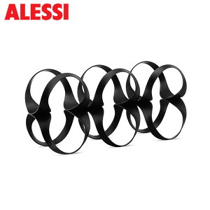 �y����u�����h���q�t���z �A���b�V�B �{�g�����b�N ���{�� �u���b�N ALESSI Ribbon UNStudio UNS02 B ��������