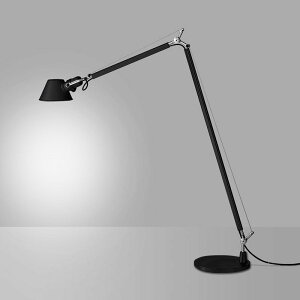 yr[v[gz yKiz Ae~f gI [fBOtA Vo[ ubN Artemide TOLOMEO READING FLOOR SILVER BLACK 