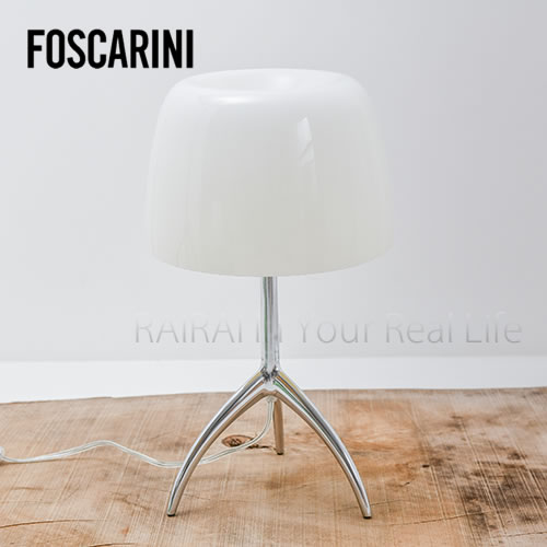 フォスカリーニ デスクライト テーブルランプ ルミエール Lサイズ ウォームホワイト アルミニウム FOSCARINI Lumiere Grande 送料無料のサムネイル