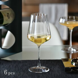 ジョージジェンセン 白ワイングラス 6個セット ベルナドッテ Georg Jensen BERNADOTTE シンプル 送料無料