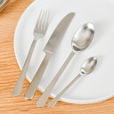 ジョージ ジェンセン カトラリー 4ピースセット コペンハーゲン マット仕上げ Georg Jensen COPENHAGEN スプーン フォーク ナイフ 送料無料