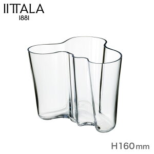 �C�b�^�� �x�[�X 160mm �N���A �A�����@�E�A�A���g �R���N�V���� iittala Alvar Aalto Collection ���� �K���X ������� ��������
