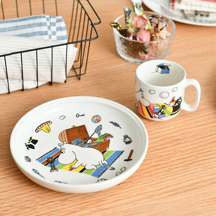 楽天市場】アラビア ムーミン チルドレンセット プレート マグカップ 
