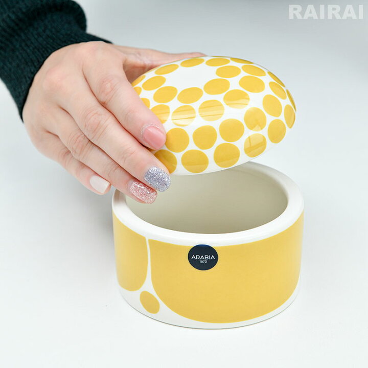 楽天市場】アラビア イッタラ 蓋つきジャー 250ml スンヌンタイ  
