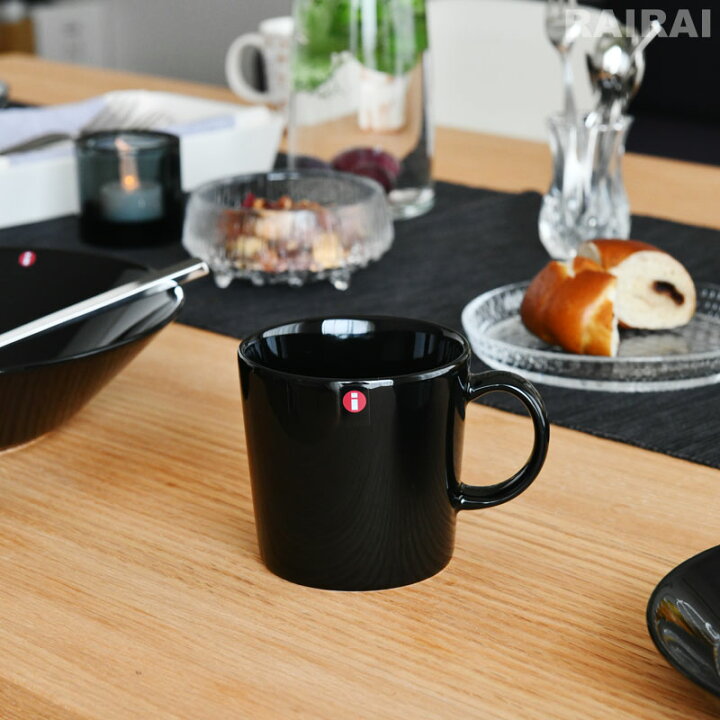 楽天市場】イッタラ ティーマ マグカップ 300ml iittala Teema black 