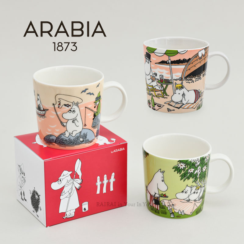 ムーミン アラビア マグカップ arabia-