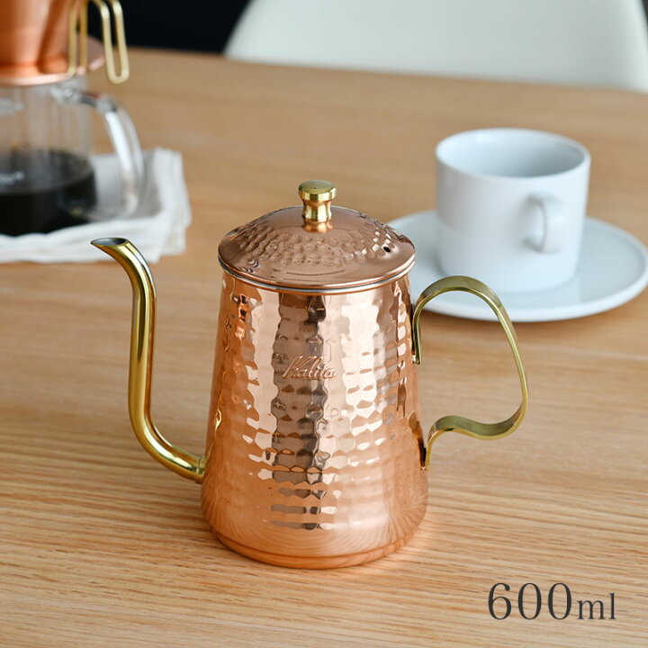 楽天市場】カリタ Cuケトル 600 コーヒーポット 銅 600mL Kalita 