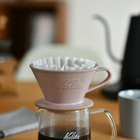 カリタ 美濃焼 ウェーブドリッパー MI-185 2〜4人用 Kalita みのやき ベージュ グレー ブラック ブラウン フラミンゴ ピスタチオ 日本製