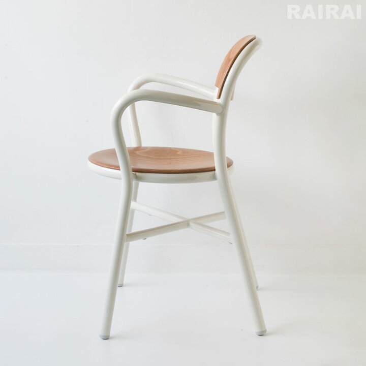 楽天市場】マジス アームチェア パイプチェア ウッド MAGIS Pipe Chair 