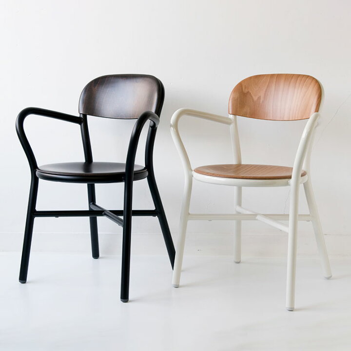 楽天市場】マジス アームチェア パイプチェア ウッド MAGIS Pipe Chair 